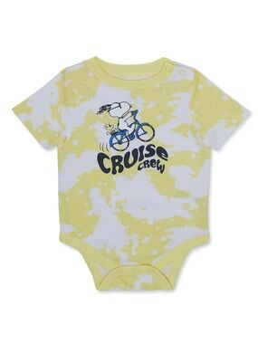 GARANIMALS Baby Boy Peanuts Bodysuit
